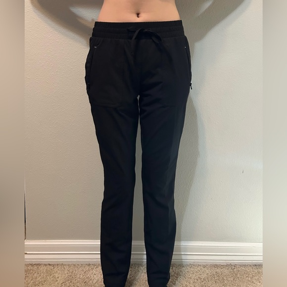 track/ hiking pants. Polyester/spandex; Breathable; light - Picture 1 of 3